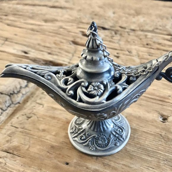 Other - Vintage Genie / Aladdin Small Lamp Incense Burner